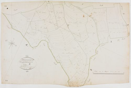 Longchaumois, section A, Longchaumois, feuille 14.géomètre : Félix aîné