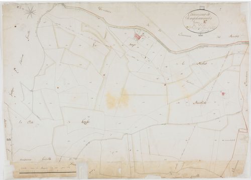 Longchaumois, section E, l'Enfer, feuille 7.géomètre : Jannin