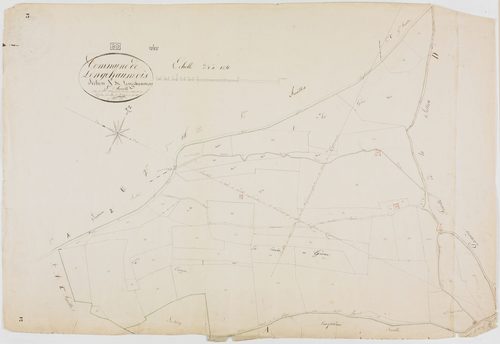 Longchaumois, section A, Longchaumois, feuille 3.géomètre : Godefin
