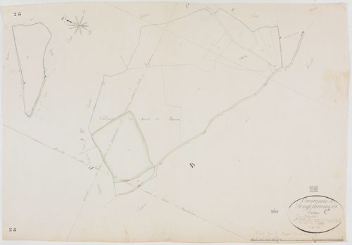 Longchaumois, section C, Bataillard, feuille 3.géomètre : Félix cadet