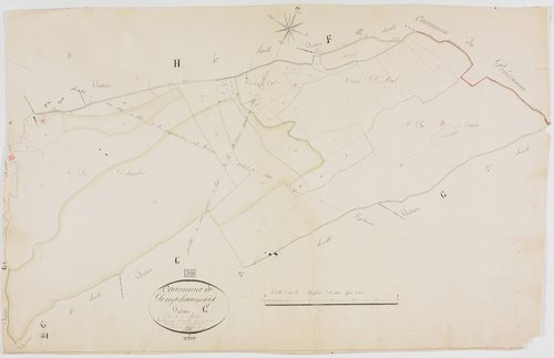 Longchaumois, section G, la Sambine, feuille 1.géomètre : Félix aîné