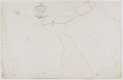 Longchaumois, section F, Rosset, feuille 3.géomètre : Félix aîné