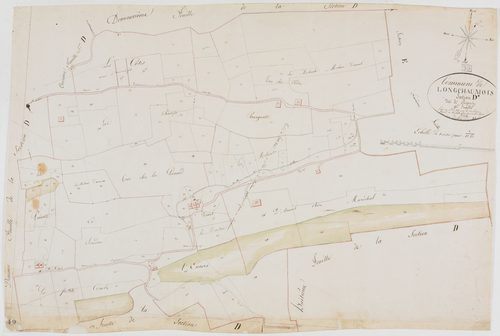 Longchaumois, section D, Repenty, feuille 9.géomètre : Godefin