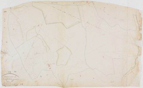 Longchaumois, section C, Bataillard, feuille 4.géomètre : Félix cadet