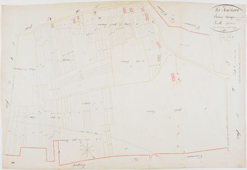 Longwy-sur-le-Doubs, section E, les Jousserots, feuille 4.géomètre : Pétetin