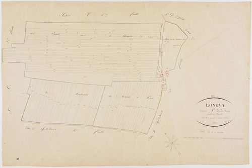 Longwy-sur-le-Doubs, section C, Rupt, feuille 8.géomètre : Pétetin