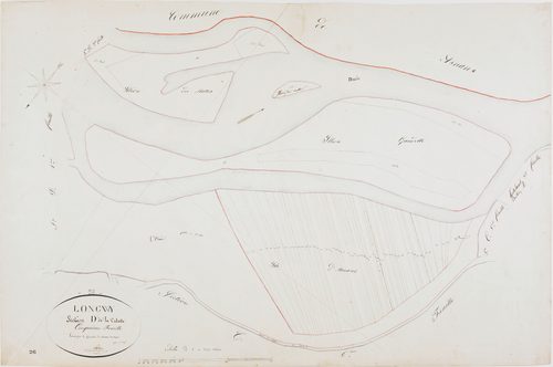 Longwy-sur-le-Doubs, section D, la Culatte, feuille 5.géomètre : Pétetin