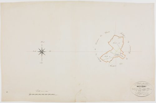 Longwy-sur-le-Doubs, tableau d'assemblage, les Moussières.géomètre : Prost