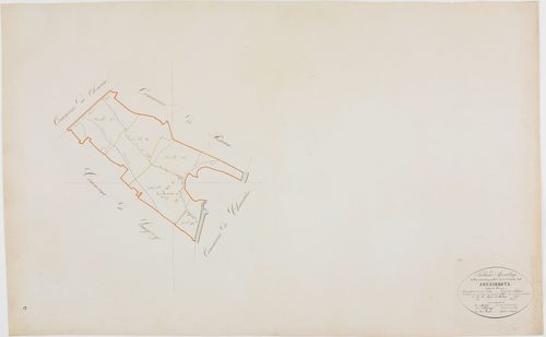 Longwy-sur-le-Doubs, tableau d'assemblage, les Jousserots, identique à la cote précédente. géomètre : Prost