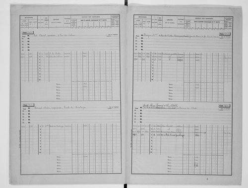 Matrice des propriétés bâties, case 1873 à 2472.
