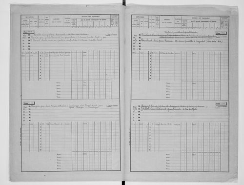 Matrice des propriétés bâties, case 1873 à 2472.