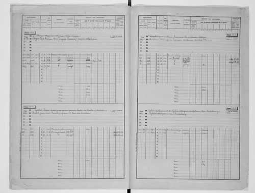 Matrice des propriétés bâties, case 1873 à 2472.