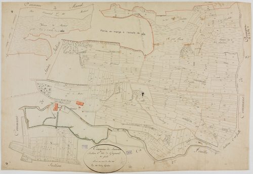 Louvenne, section C; Guynand, feuille 3.géomètre : Tabey