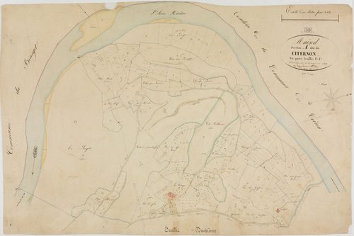 Maisod, section A, Citernon, feuille 1.géomètre : Laplace