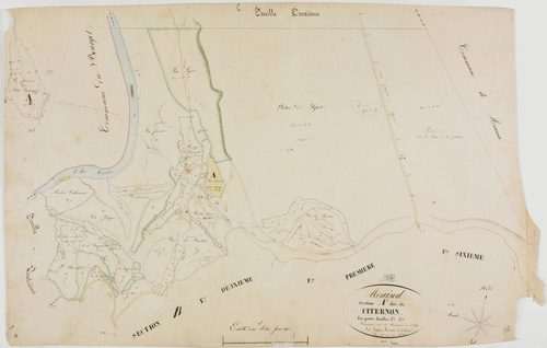 Maisod, section A, Citernon, feuille 3.géomètre : Laplace