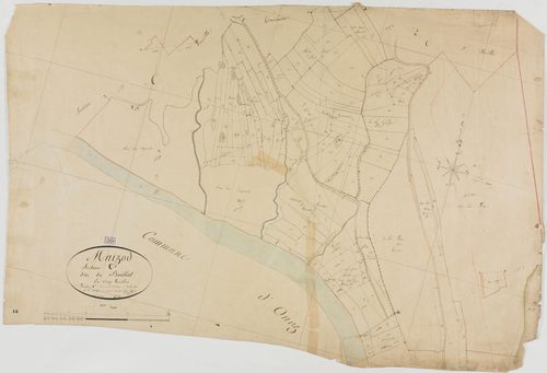 Maisod, section C, Brillat, feuille 4.géomètre : Chaunet cadet