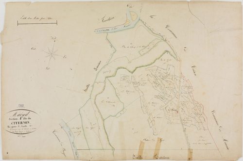 Maisod, section A, Citernon, feuille 2.géomètre : Laplace