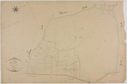 Mallerey, section unique, feuille 4.géomètre : Bénier