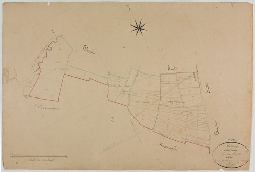 Mallerey, section unique, feuille 6.géomètre : Bénier