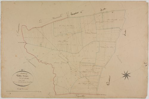 Mallerey, section unique, feuille 5.géomètre : [Bénier]