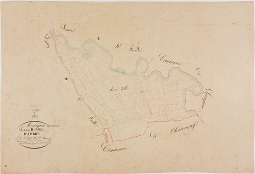 Marigna-sur-Valouse, section D, Ambre, feuille 1.géomètre : Duchesne