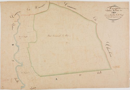 Marigna-sur-Valouse, section A, Crin, feuille 1.géomètre : Duchesne Henry