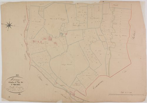 Marnoz, section C, Saint-Michel, feuille 3.