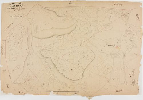 Martigna, section A, Bioux, feuille 1.géomètre : Bénier Sre