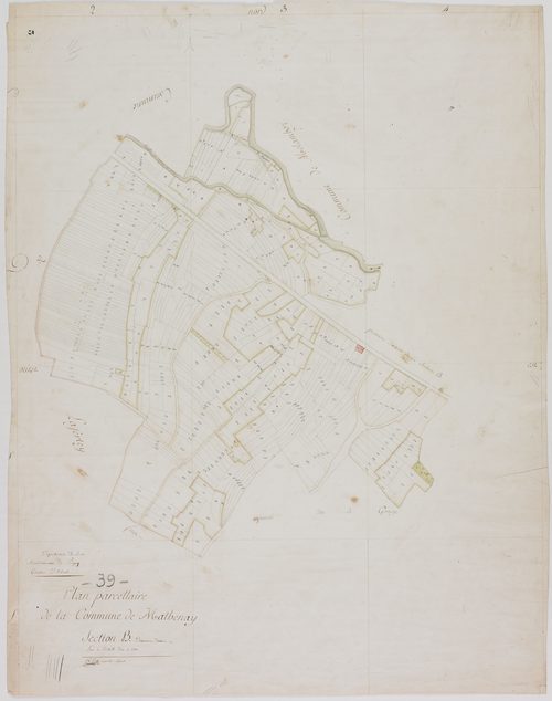 Mathenay, section B, feuille 2.