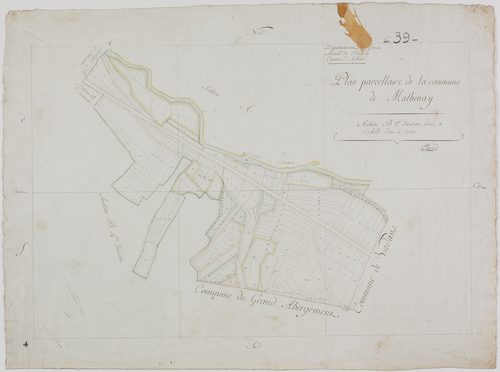 Mathenay, section B, feuille 3.
