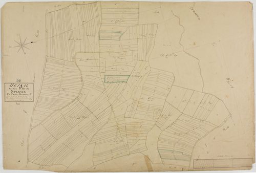 Maynal, section B, le Sorbier, feuille 2.géomètre : Guyon