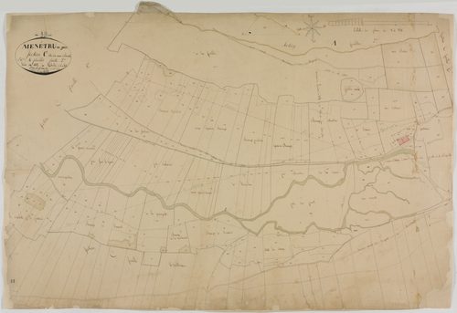 Menétrux-en-Joux, section C, Vaux de Chambly, feuille 2.géomètre : Billet