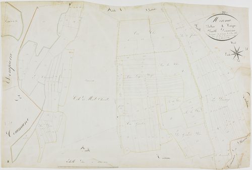 Mérona, section unique A, feuille 2.géomètre : Parent