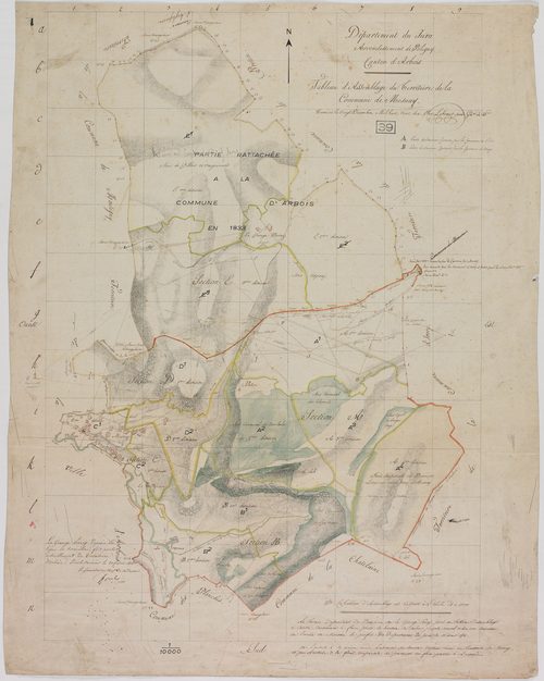 Mesnay, tableau d'assemblage.