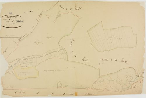 Meussia, section C, Giron, feuille 6.géomètre : Olivier aîné