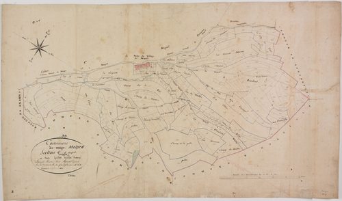 Mièges, section C, feuille 2.