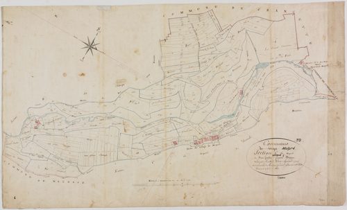 Mièges, section C, feuille 1.