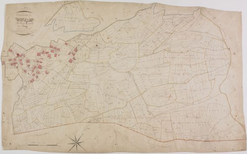 Mignovillard, section E, le Village, feuille unique.