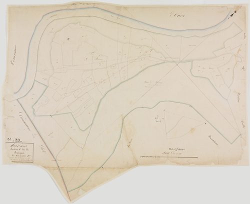 Moirans-en-Montagne, section F, Bonnans, feuille 3.géomètre : Grenier