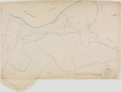 Moirans-en-Montagne, section F, Bonnans, feuille 1.géomètre : Grenier