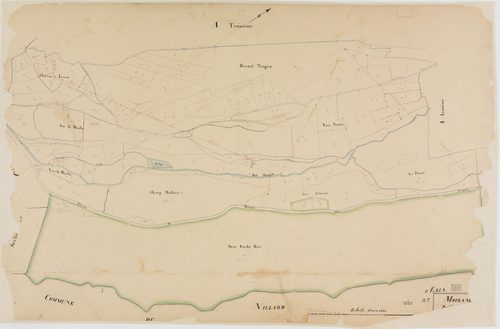 Moirans-en-Montagne, section A, la Montagne, feuille 5.géomètre : [Grenier]