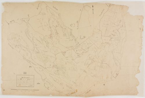 Moirans-en-Montagne, section E, Geargillats, feuille 1.géomètre : Grillot