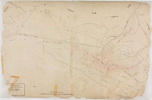 Moirans-en-Montagne, section C, la Ville, feuille 1.géomètre : Grenier