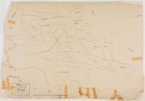 Moirans-en-Montagne, section C, la Ville, feuille 2.géomètre : Grenier