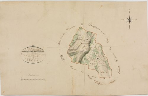 Montagna-le-Reconduit, tableau d'assemblage.géomètre : Jannin