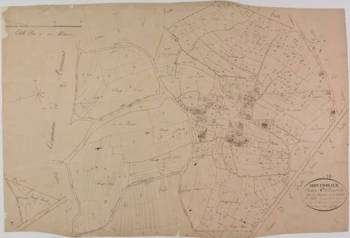 Montholier, section C, les Saules, feuille 2.