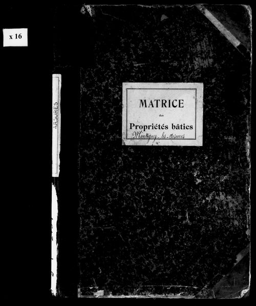 Matrice des propriétés bâties.