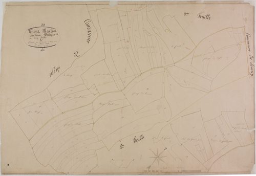 Montmarlon, section unique, feuille 4.