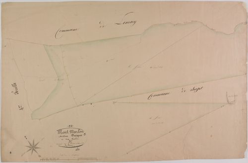 Montmarlon, section unique, feuille 5.