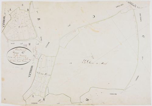 Montrevel, section C, Pierre à Mont, feuille 2.géomètre : Laplace